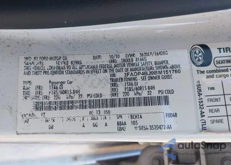 2011 Ford Fiesta Se from USA, damaged, VIN 3FADP4BJ9BM151760